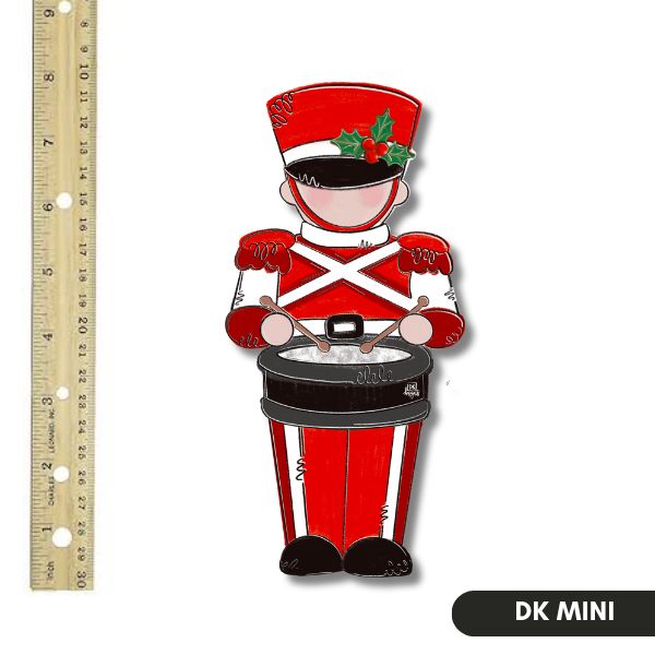Dk Designs  Red And White Soldier Mini
