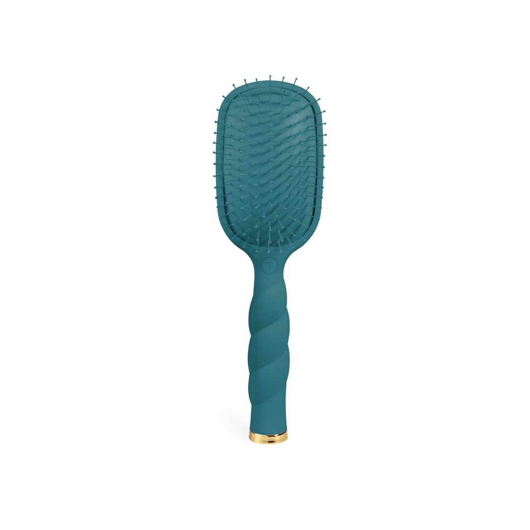 Teleties Detangler Hair Brush For Medium Hair-Teal
