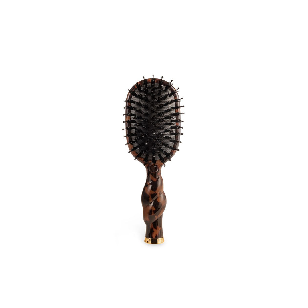 Teleties Mini Boar Brush-Tortoise