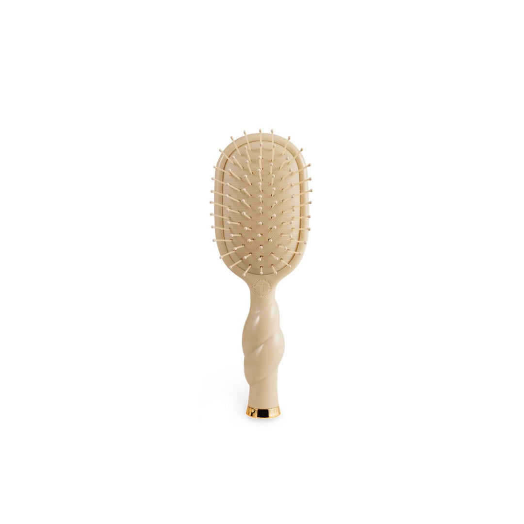 Teleties Mini Detangler Brush For Medium Hair-Tan