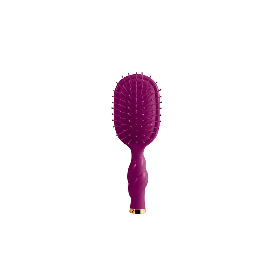 Teleties Mini Detangler Hair Brush For Medium Hair-Mulberry