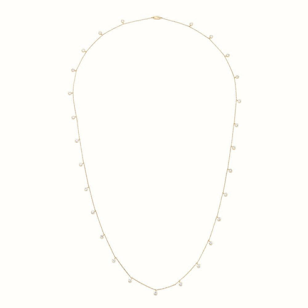 Dean Davidson Orsay Station Necklace Clear CZ
