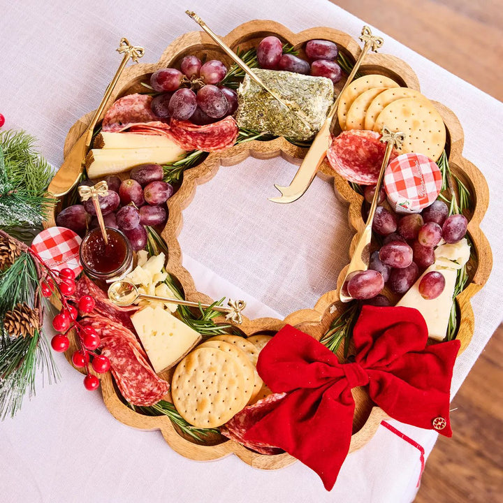 Mary Square Wreath Bow Board