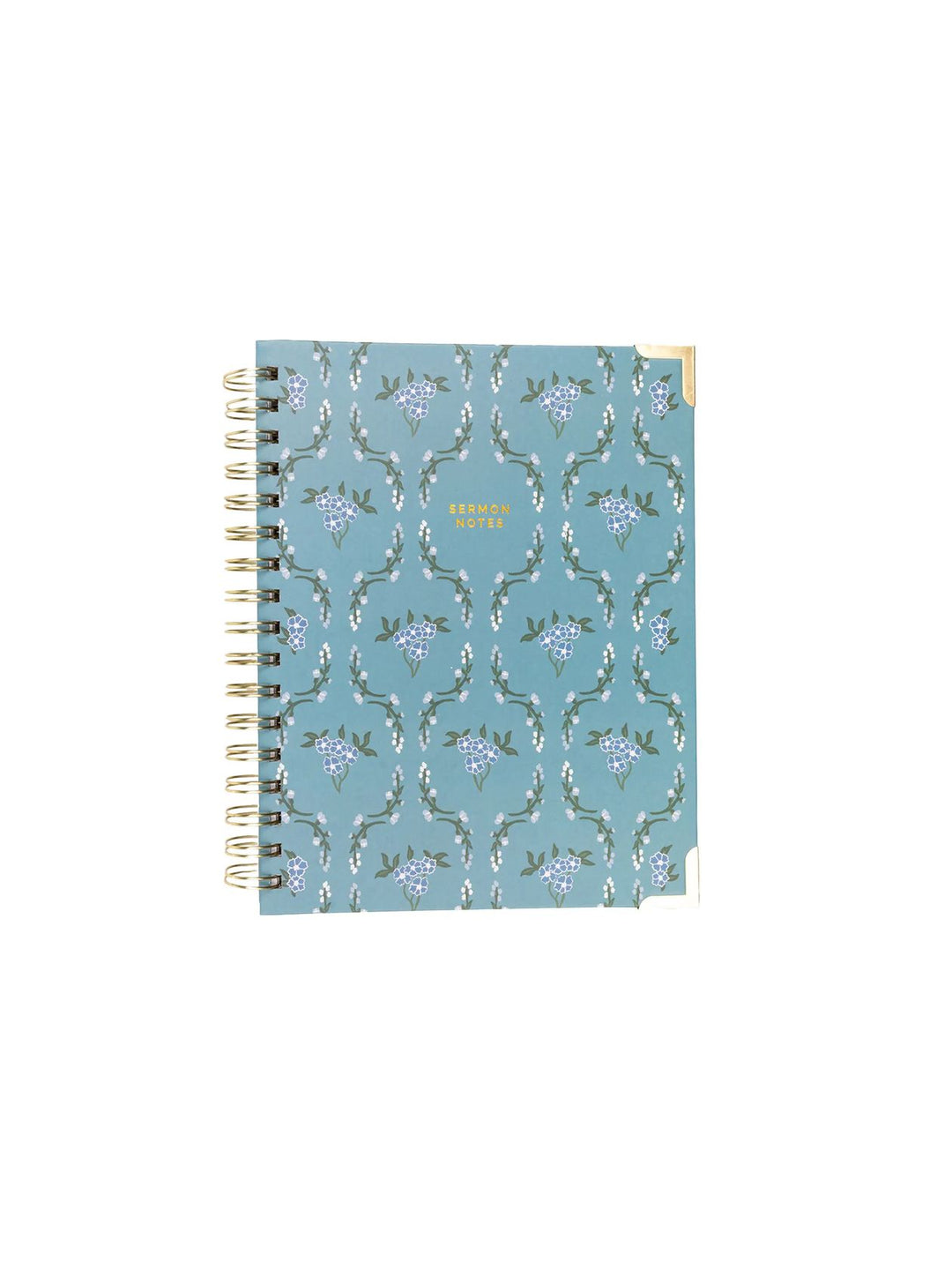 Mary Square Sermon Notes Journal | Floriette Field Teal