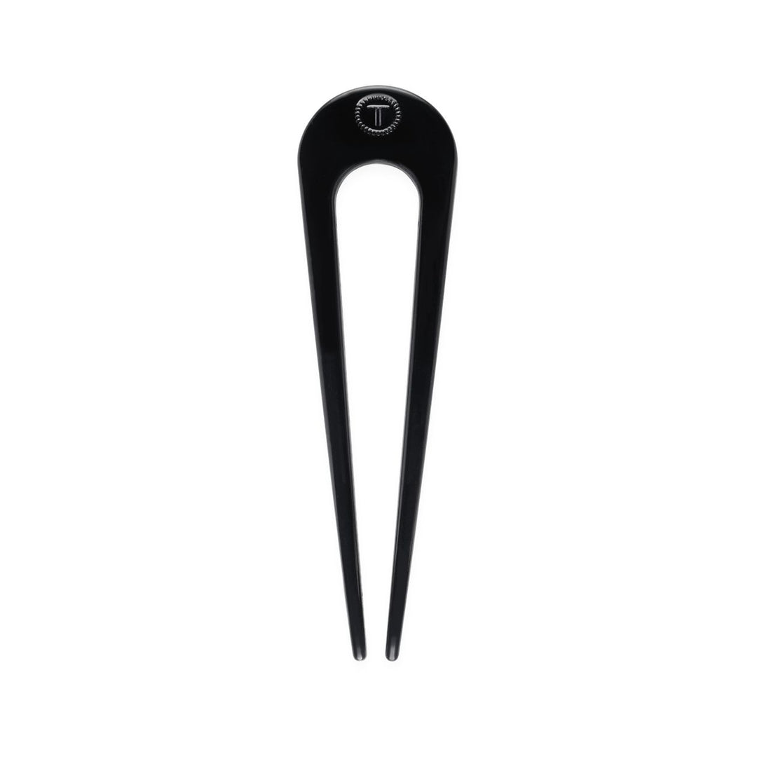 Teleties French Hair Pin | Jet Black