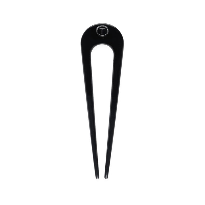 Teleties French Hair Pin | Jet Black