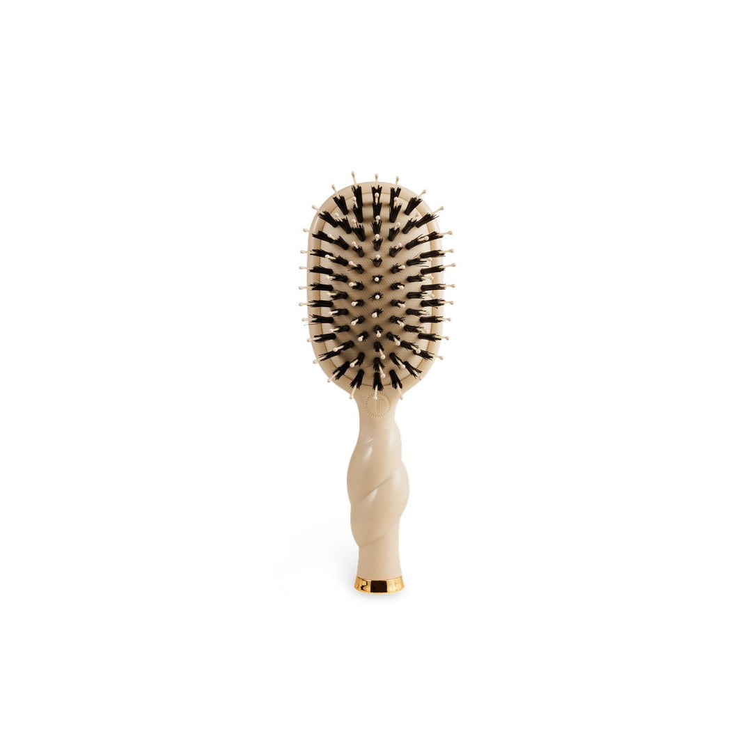 Teleties Mini Boar Brush | Tan