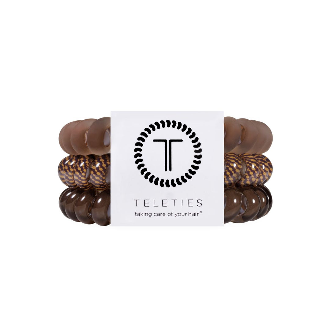 Teleties Morning Brew | Large | Hair Ties