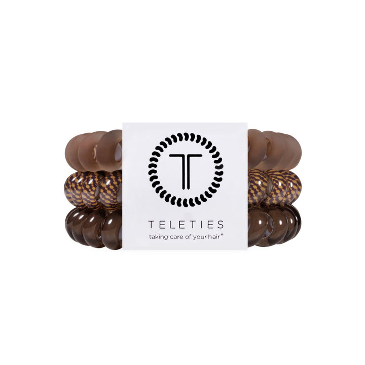 Teleties Morning Brew | Large | Hair Ties