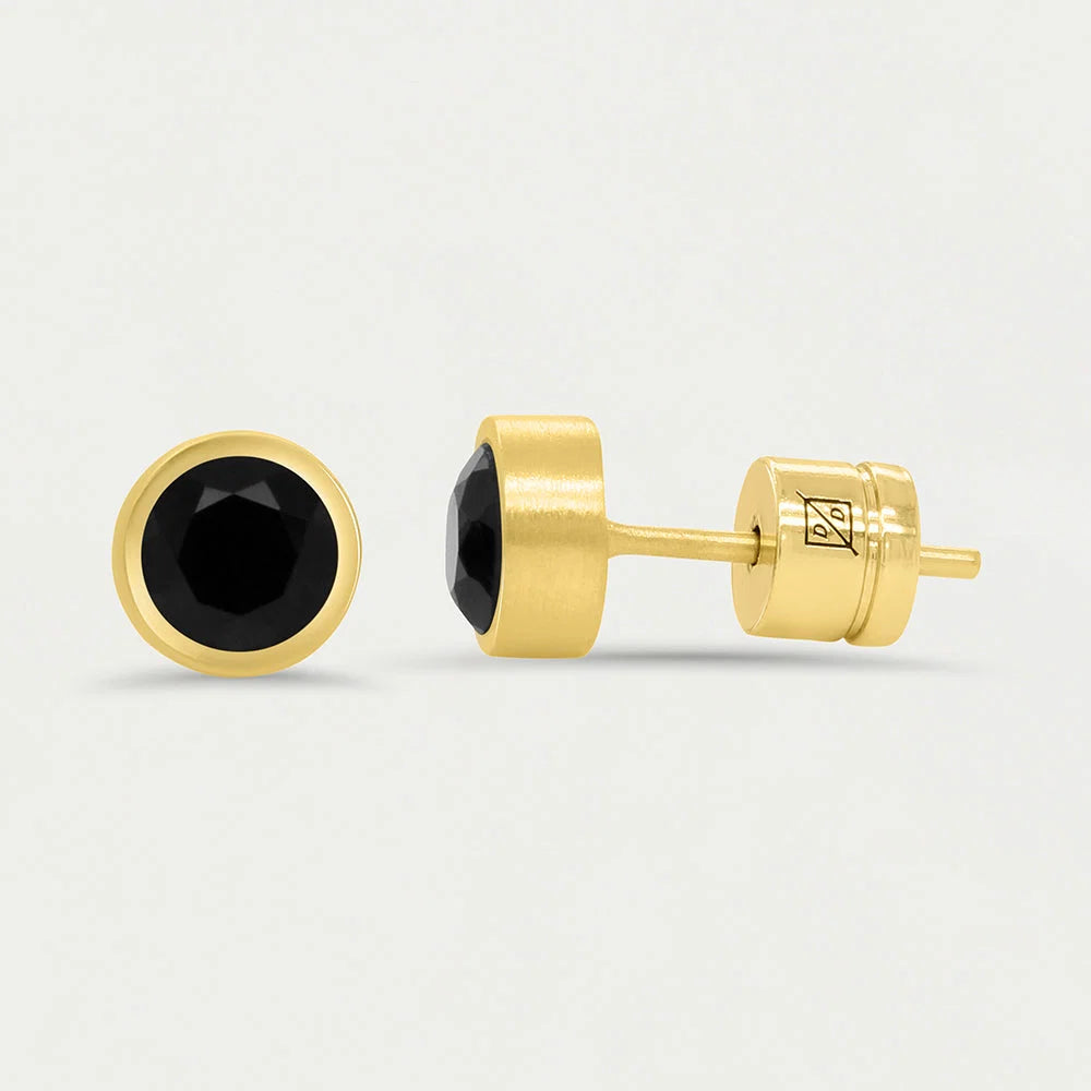 Dean Davidson Signature Small Studs Black Onyx