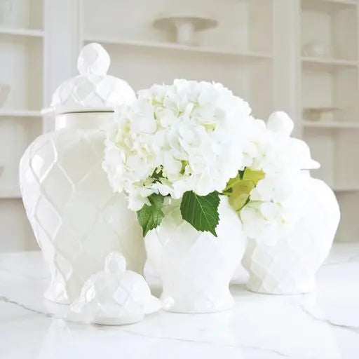 Ginger Jar White - Small