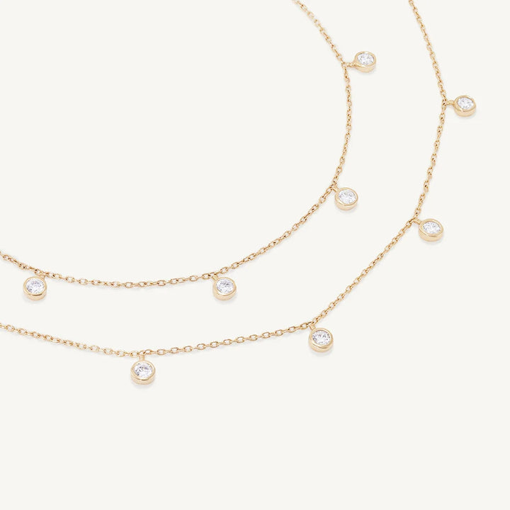 Dean Davidson Orsay Station Necklace Clear CZ