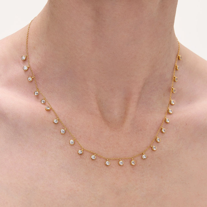 Dean Davidson Orsay Charm Necklace CZ