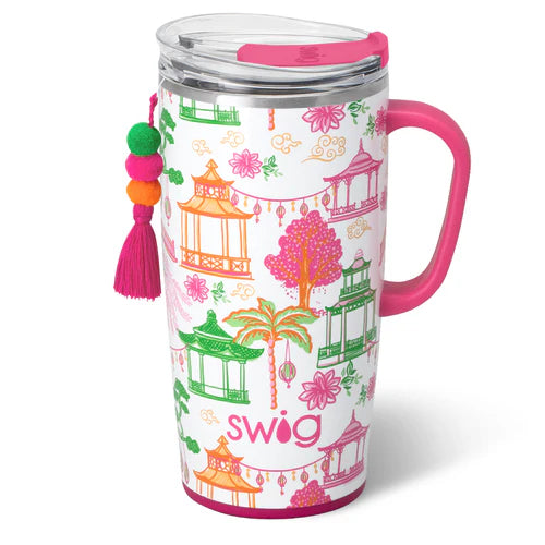 Swig Life Pagoda Paradise Travel Mug 22oz