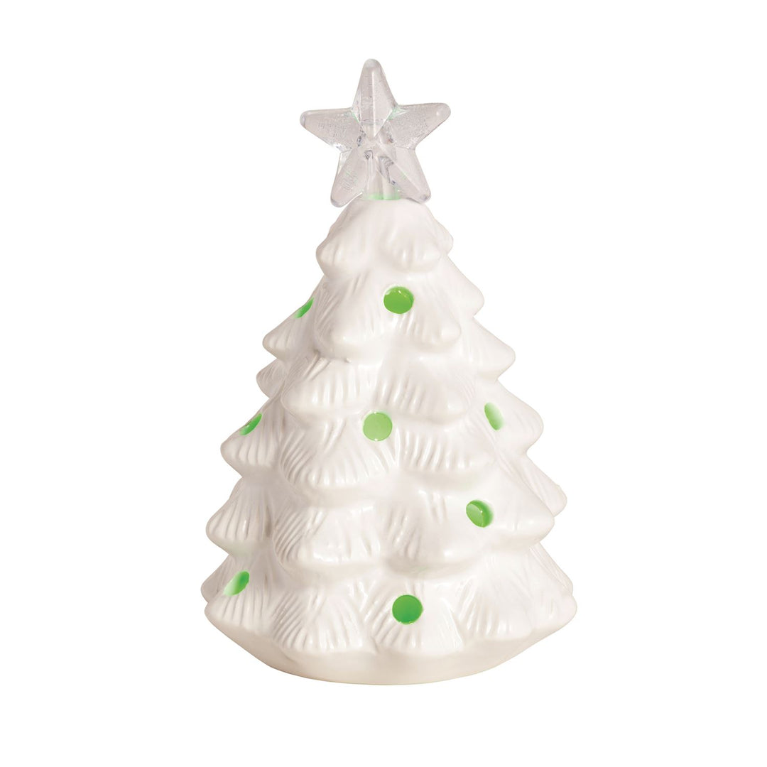 Mud Pie Color Change Tree Led Sitter