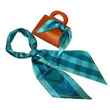 Winton + Waits Pond Plaid  Scarf