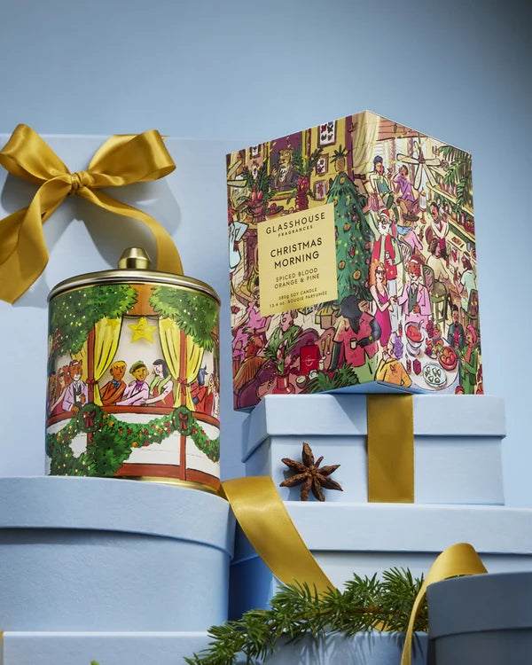 Glasshouse Christmas Morning -13.4 Oz. Candle