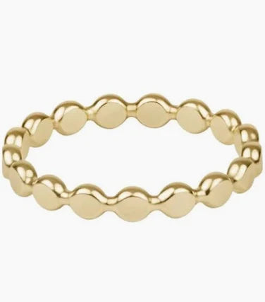 Enewton Design 2.5mm Beaded Disc Ring - Size 7
