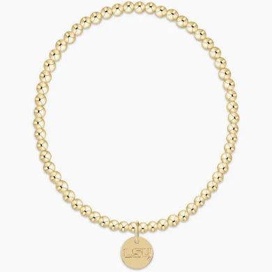 Enewton Design Ecollegiate Classic Gold 3mm Bracelet - LSU