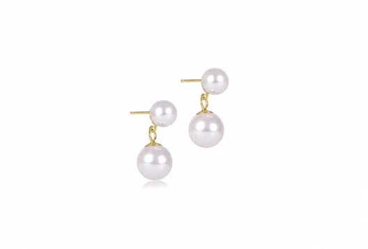 Enewton Design Classic Pearl 8mm Ball Drop Stud
