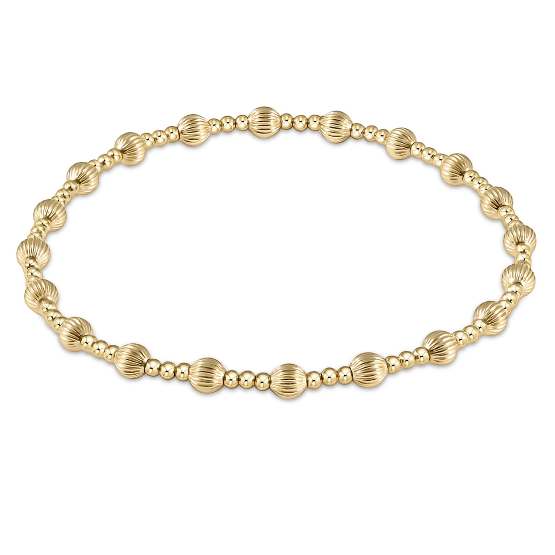 Enewton Design Extends Dignity Sincerity Gold 4mm Bracelet