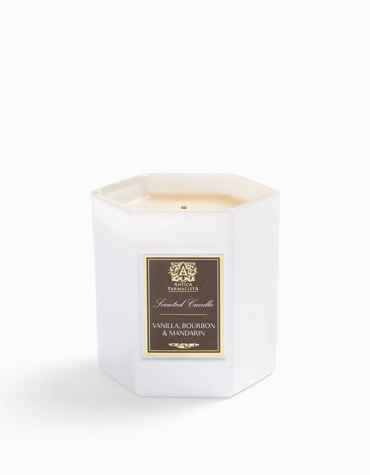 Vanilla, Bourbon &amp; Mandarin 9oz Candle by Antica Farmacista