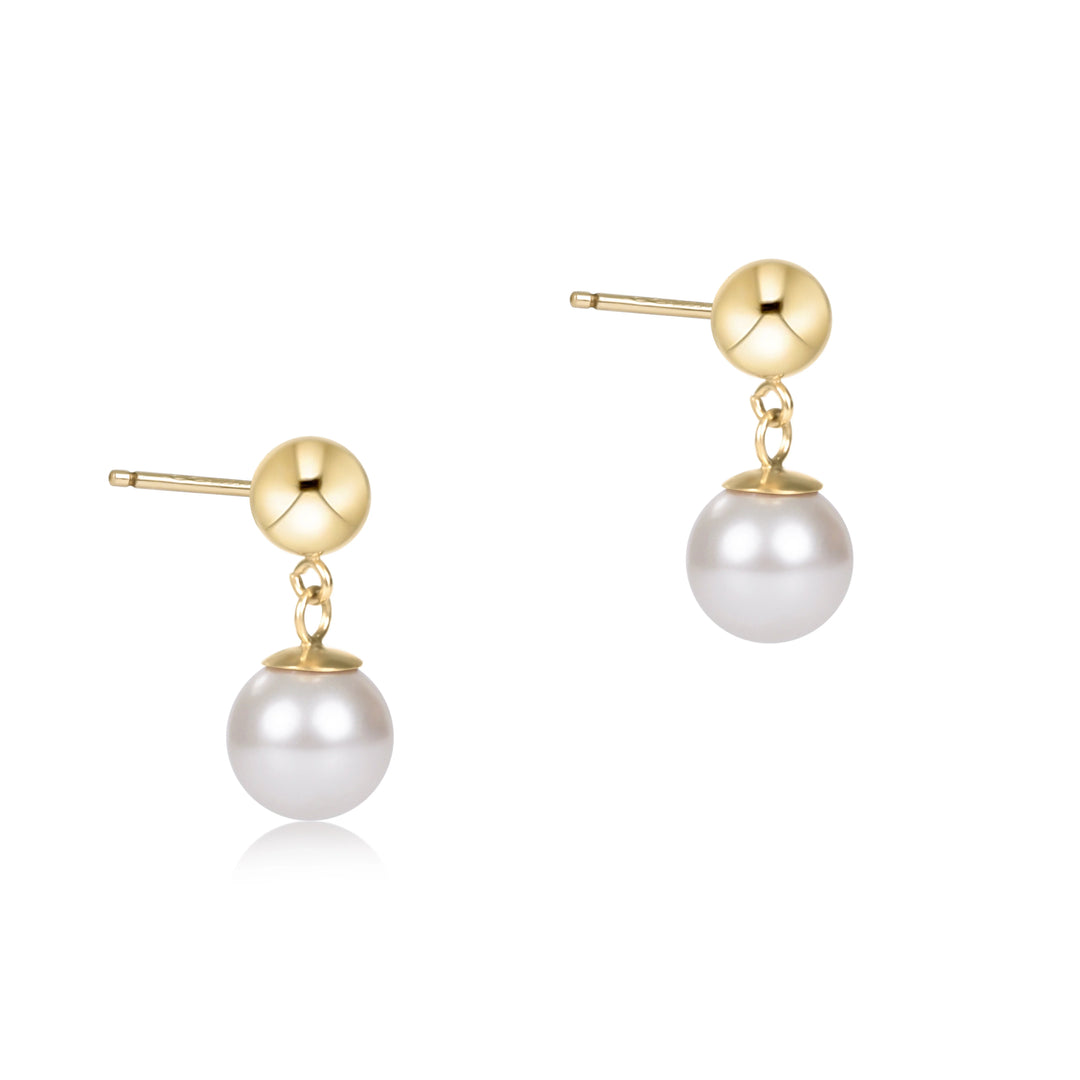 Enewton Design Classic 8mm Ball Drop Stud - Pearl