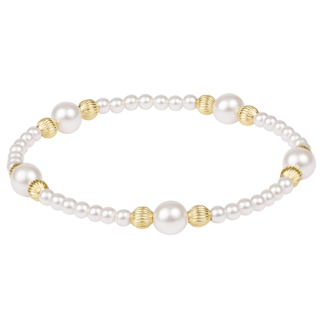 Enewton  Purpose Pearl 6mm Dignity Pearl Bracelet