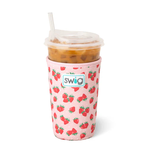 Swig Life Strawberry Shortcake Iced Cup Coolie (medium)