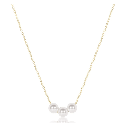 E Newton 16" Necklace Gold- Joy Pearl