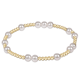 ENewton Hope Unwritten 5mm Bead Bracelet- Pearl
