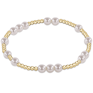 E Newton Hope Unwritten Bracelet- Pearl