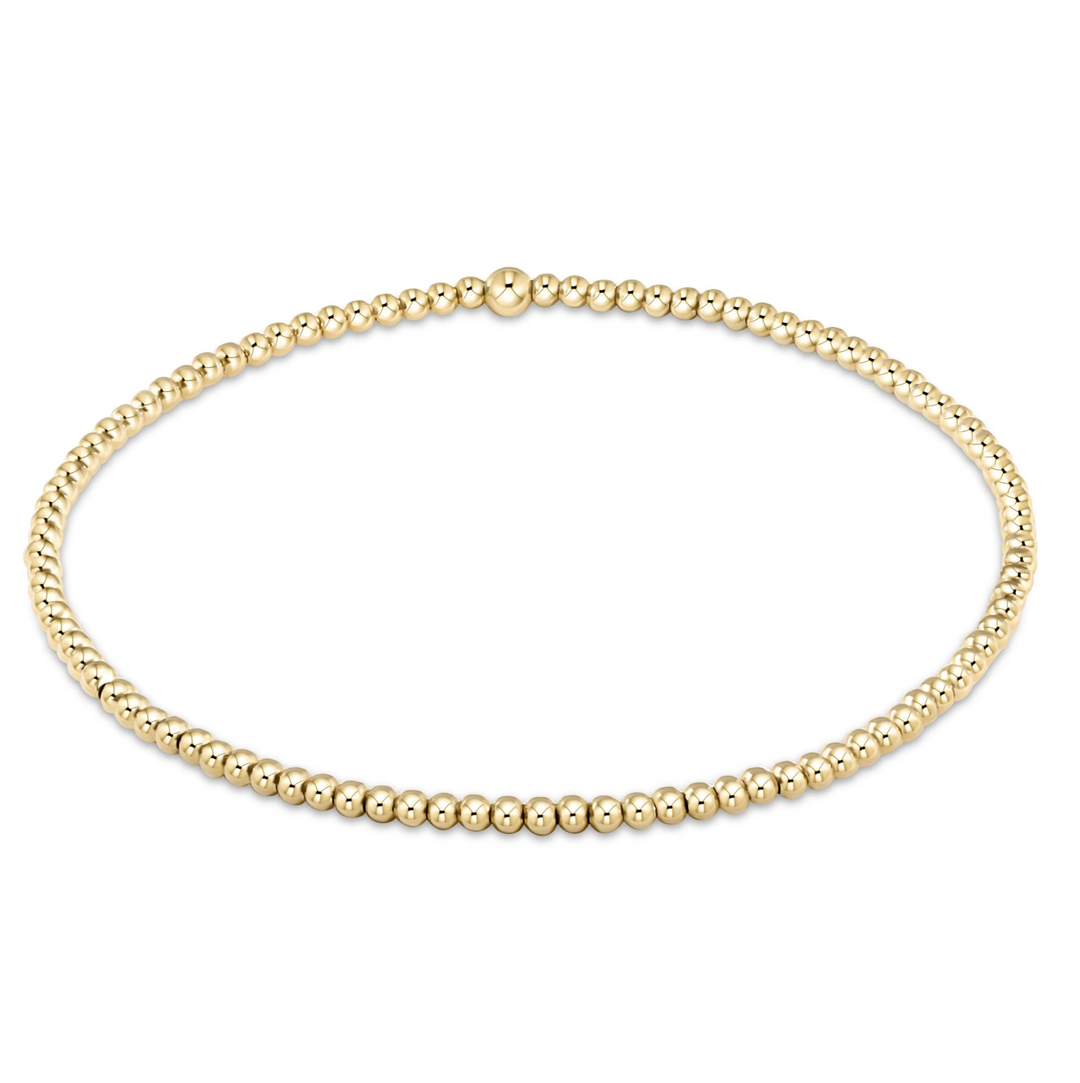 enewton Classic Gold 2mm Bead Bracelet