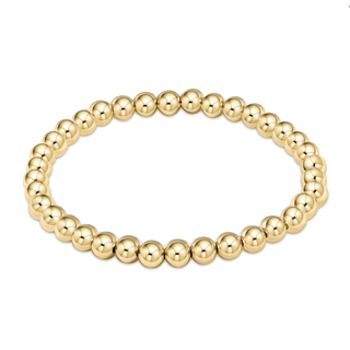 E Newton Classic Gold 5mm Bead Bracelet