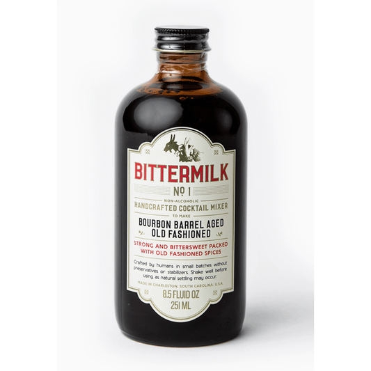 Bittermilk No. 1 Bourbon Barrel Aged Old Fashioned