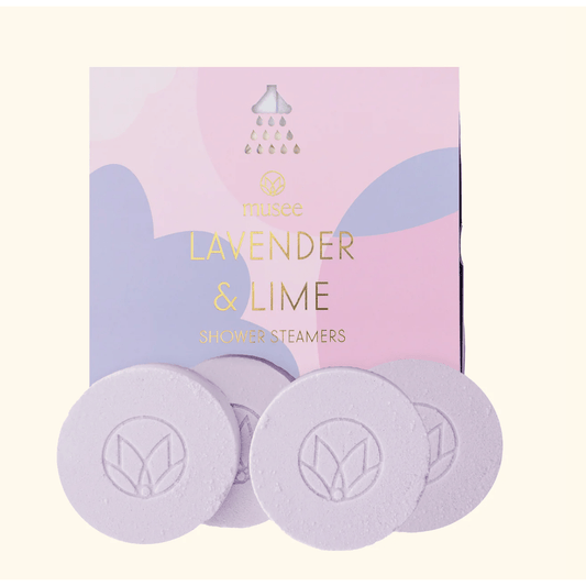 Musee Lavender & Lime Shower Steamers