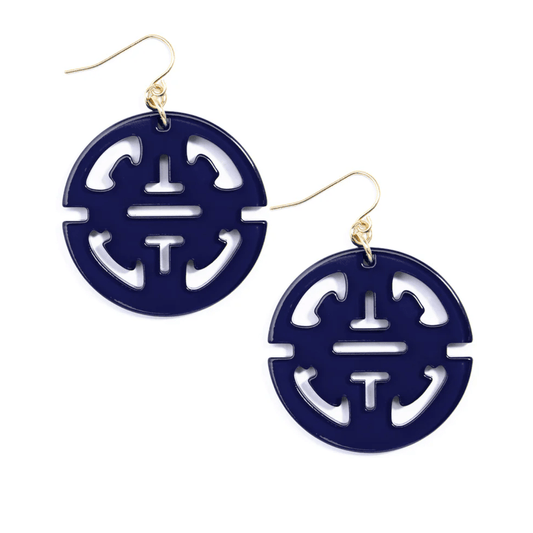 ZENZII - Navy Blue Traveling Earring