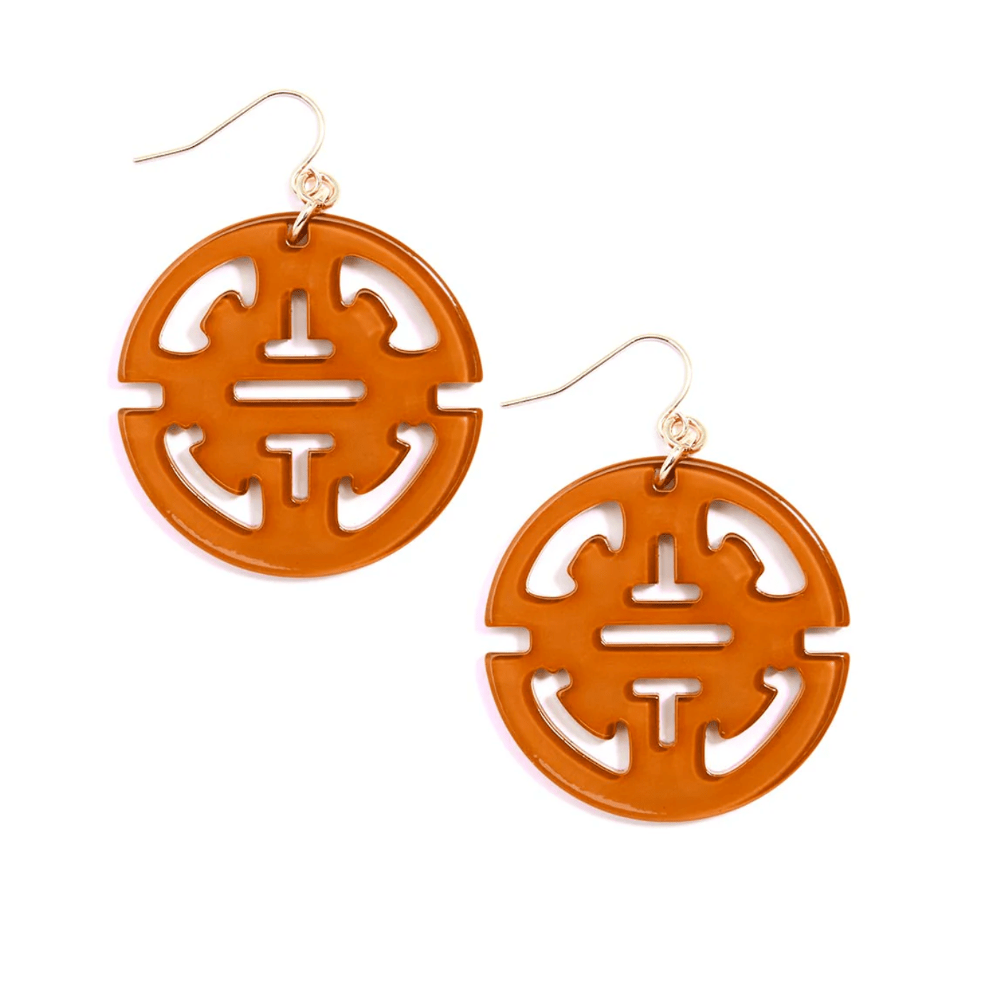 ZENZII - Orange Traveling Earring