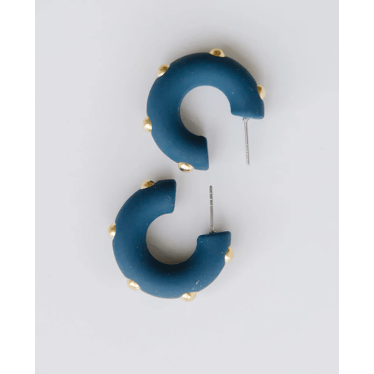 Michelle McDowell - Candace Navy Earrings