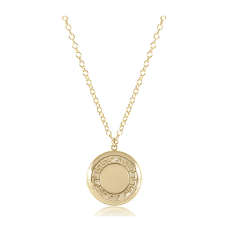 E Newton 16" Necklace - Cherish Medium Gold Locket