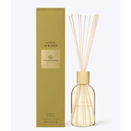 Glasshouse Diffuser-  Kyoto In Bloom  8.4 fl oz