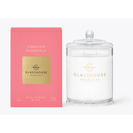 Glasshouse Candle - Forever Florence 13.4 oz