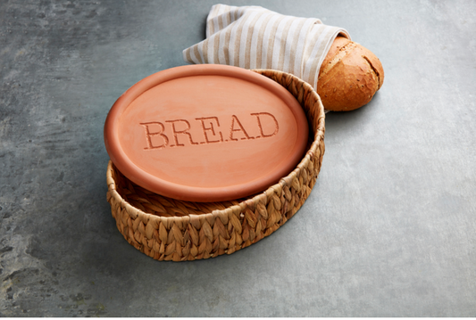 Mud Pie Terracotta Bread Warming Set