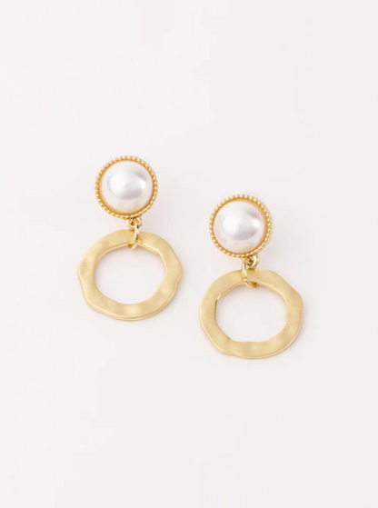 Michelle McDowell - Tristan Gold Earrings