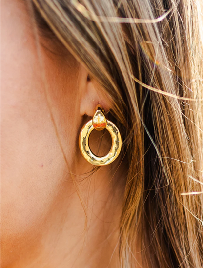 Michelle McDowell - Fallon Gold Earrings