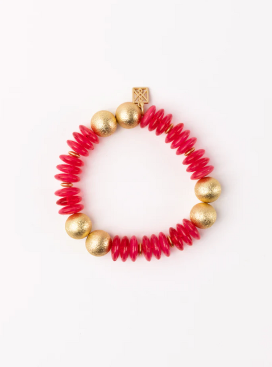 Michelle McDowell - Luna Hot Pink Bracelet