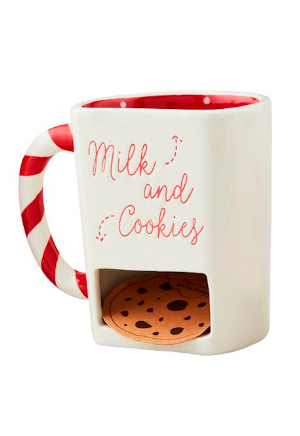 Mud Pie Milk and Cookies Pocket Mug