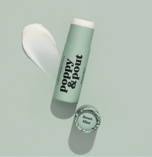 Poppy & Pout Lip Balm - Sweet Mint