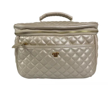 Pursen Train Case-Pearl