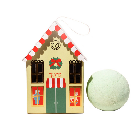 Musee Christmas Village Toy Shop Balm Set